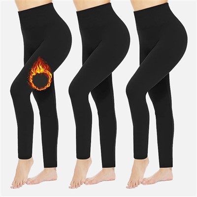 Legging Tanpa Seamless Fleece